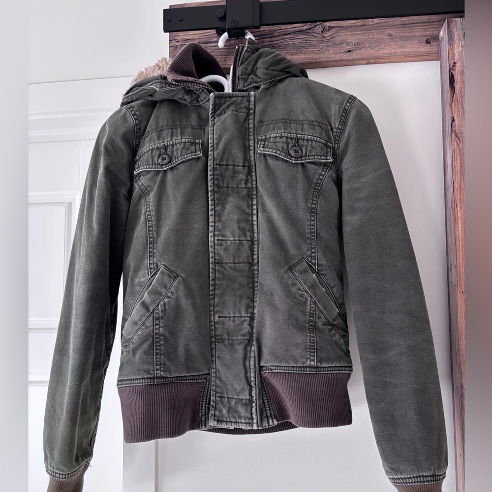 TNA Green Bomber Jacket